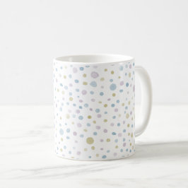 William Confetti Watercolor Dots Klassisk Mugg