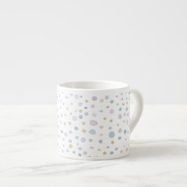 William Confetti Watercolor-prickar Espressomugg
