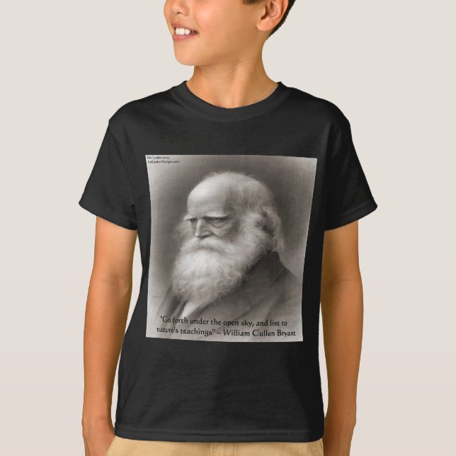 William Cullen Bryant & Naturcitat Tröja (Framsida)