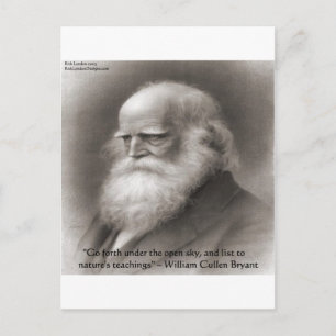 William Cullen Bryant & Naturcitat Vykort