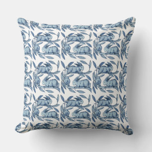 William De Morgan Rabbits Cushions Kudde