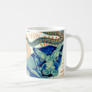 William De Morgan Tiger och ormen Kaffemugg