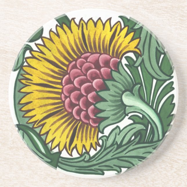 William de Morgan Tile Underlägg (Framsidan)