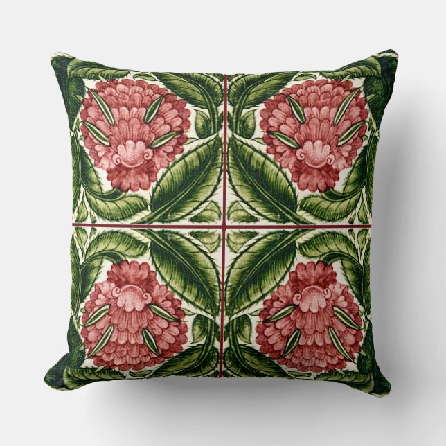 William De Morgan Victorian Cushions Kudde (Framsida)