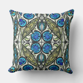 William De Morgan Victorian Cushions Kudde