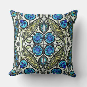 William De Morgan Victorian Cushions Kudde