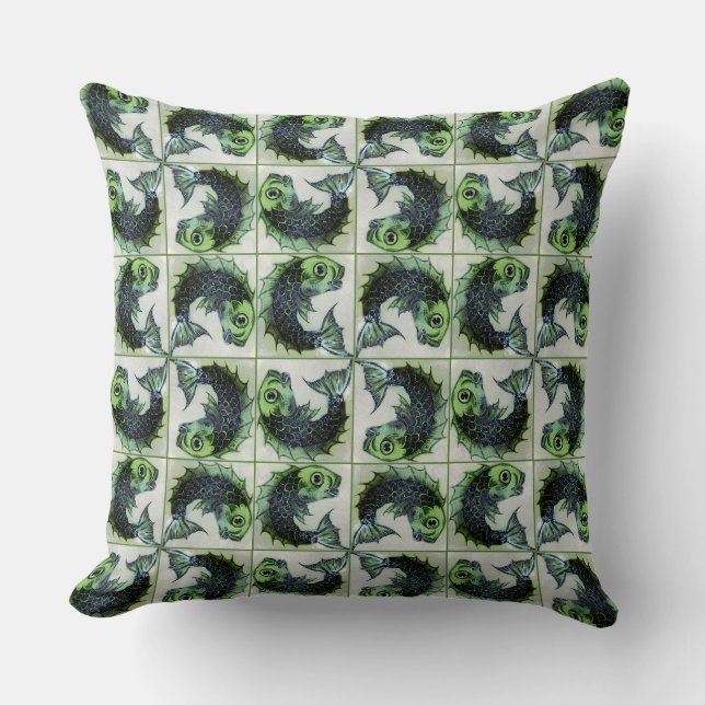 William De Morgan Victorian Cushions Kudde (Framsida)