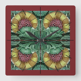 William De Morgan Victorian tar tid på Fyrkantig Klocka