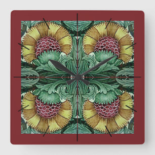 William De Morgan Victorian tar tid på Fyrkantig Klocka