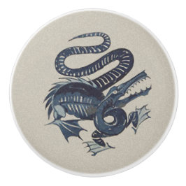 William De Morgan's "Croco-Anka" Ceramic Knob Knopp