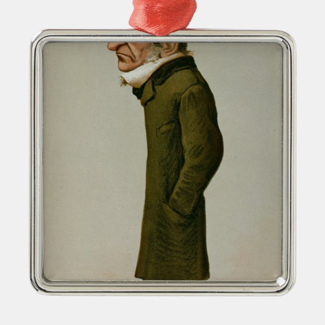 William Ewart resväska Julgransprydnad Metall (Framsidan)