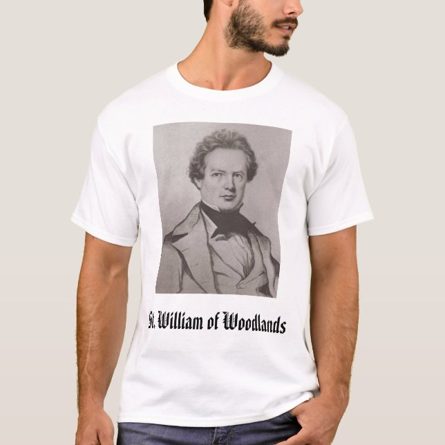 William Gilmore Simms, St. William av skogsmarker T Shirt (Framsida)