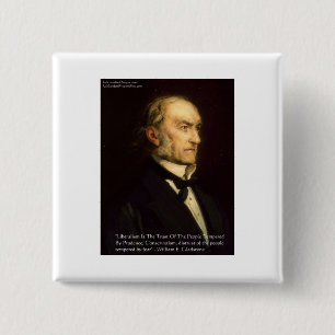 William Gladstone "Liberals & Konservativ"-gåvor Knapp
