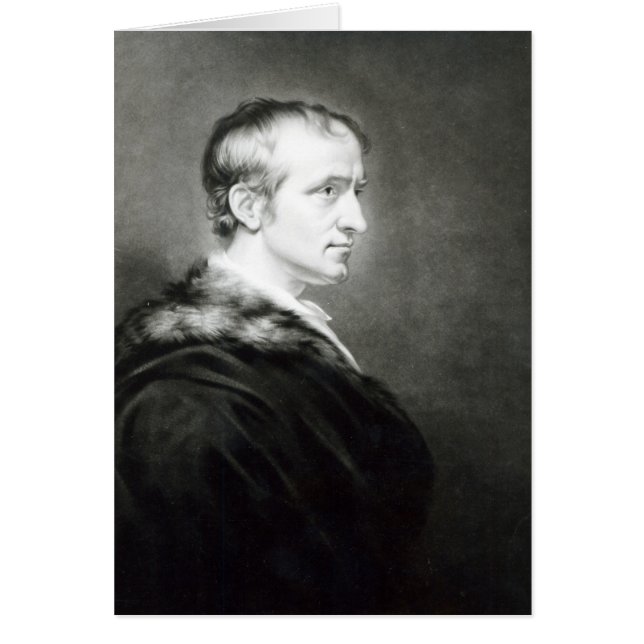 William Godwin 1802 Hälsningskort (Framsidan)