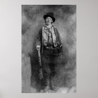William H. Bonney, Billy Kid, fredlös i Vilda Väst