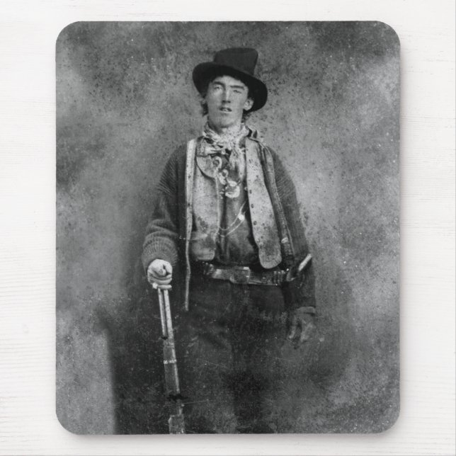 William H. Bonney, Billy Kid Gammala västern Outla Musmatta (Framsidan)
