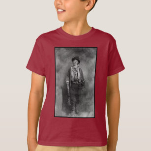 William H. Bonney, Billy Kid Gammala västern Outla T Shirt