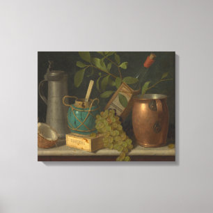 William Harnett - Just Dessert Canvastryck