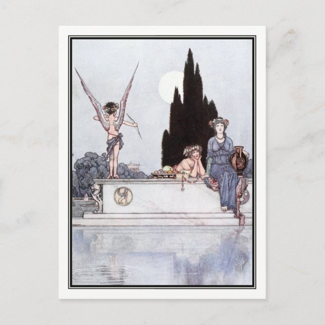 William Heath Robinson - A Midsommar Night's Dream Vykort (Framsida)