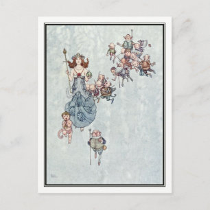 William Heath Robinson - A Midsommar Night's Dream Vykort