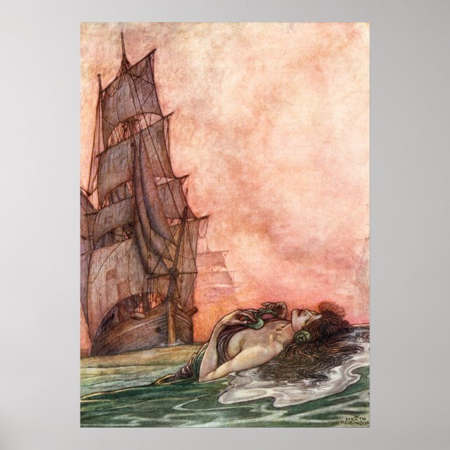 William Heath Robinson - A Sång på engelska Poster (Framsidan)