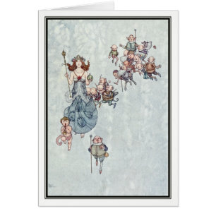 William Heath Robinson - Titania Hälsningskort