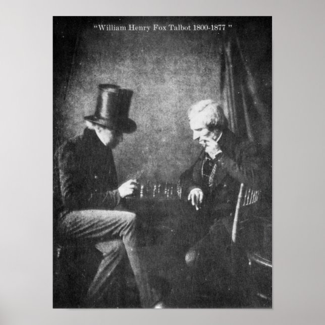 William Henry Fox Talbot Poster (Framsidan)