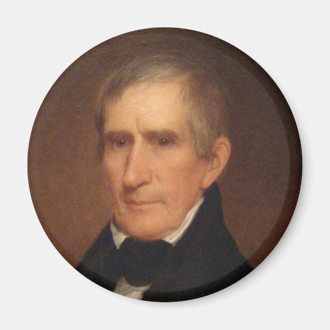 William Henry Harrison 9 Magnet (Framsidan)