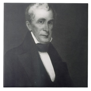 William Henry Harrison 9th president av förena Kakelplatta