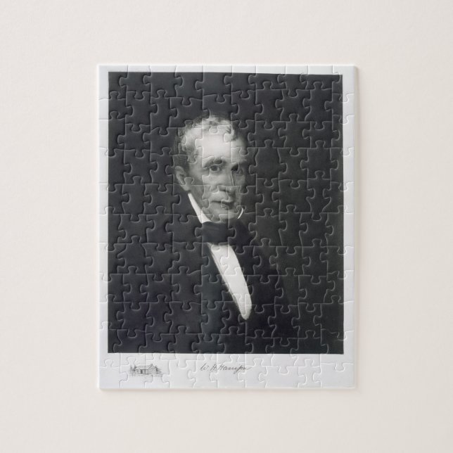 William Henry Harrison 9th president av förena Pussel (Vertikal)