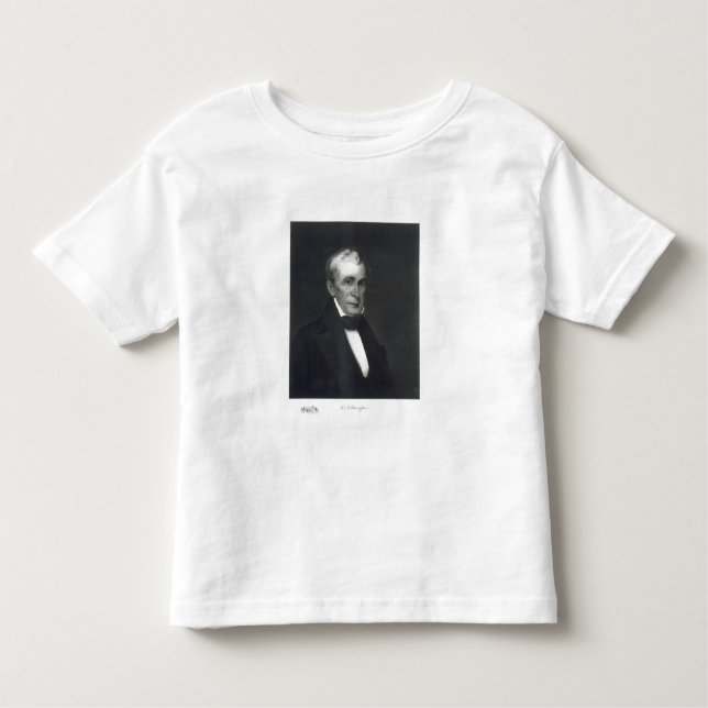 William Henry Harrison 9th president av förena Tee Shirt (Framsida)