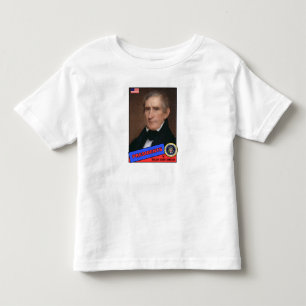 William Henry Harrison Basebollkort Tee Shirt