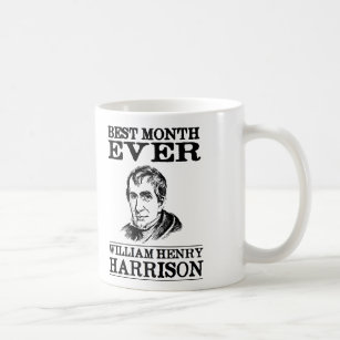 William Henry Harrison bäst månad någonsin Kaffemugg