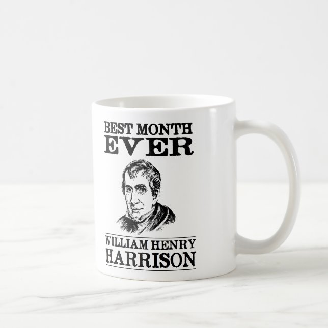 William Henry Harrison bäst månad någonsin Kaffemugg (Höger)