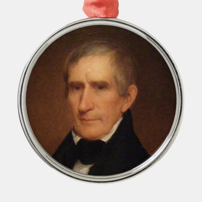 William Henry Harrison Julgransprydnad Metall (Framsidan)