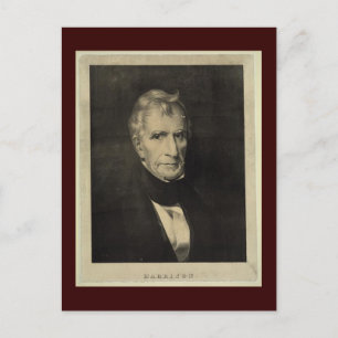 William Henry Harrison, nionde presidentens vykort