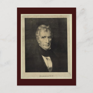 William Henry Harrison, nionde presidentens vykort