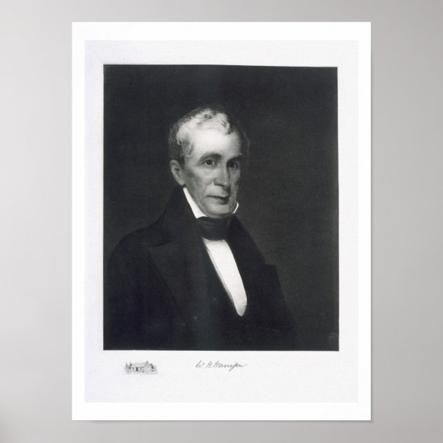 William Henry Harrison, Nittonde president för för Poster (Framsidan)