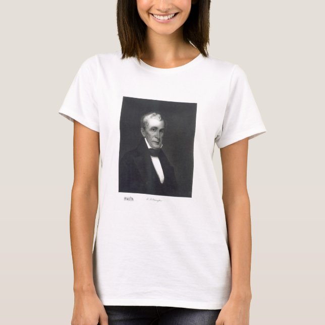 William Henry Harrison, Nittonde president för för Tee Shirt (Framsida)