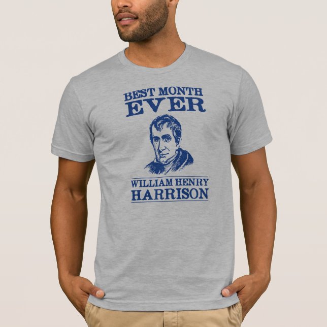 William Henry Harrison T skjorta T-shirt (Framsida)