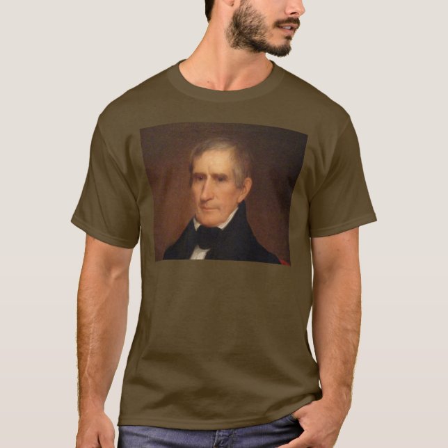 William Henry Harrison Tee Shirt (Framsida)