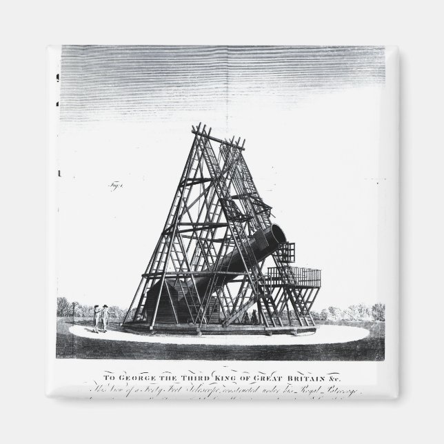 William Herschels 40 Foot Telescope Magnet (Framsidan)