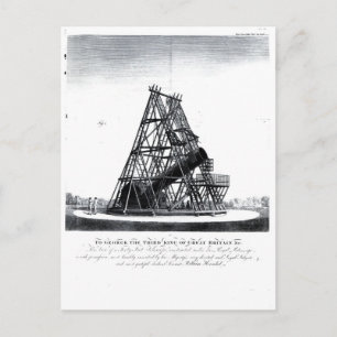 William Herschels 40 Foot Telescope Vykort
