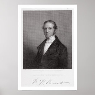 William Hickling Prescott som inristas av Thomas Poster