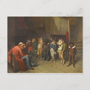 William Holbrook Beard - School Regler Helg Vykort