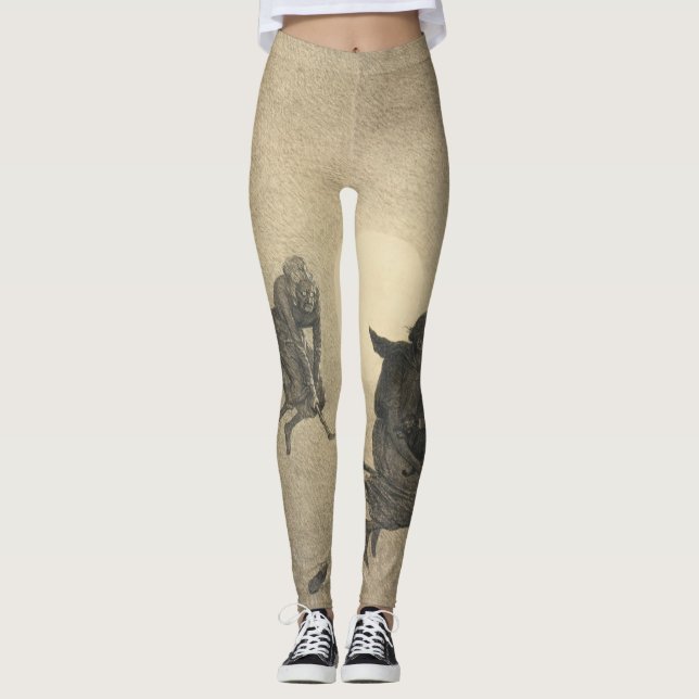 William Holbrook Beard The Witch's Ride 1870 Leggings (Framsida)