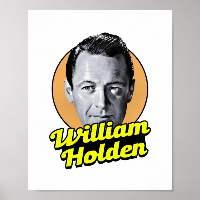 William Holden Classic Poster (Framsidan)