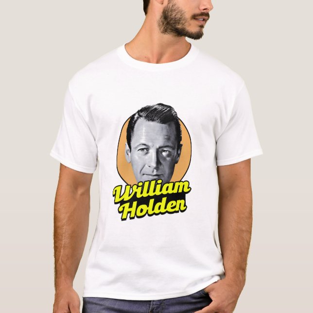 William Holden Classic T Shirt (Framsida)