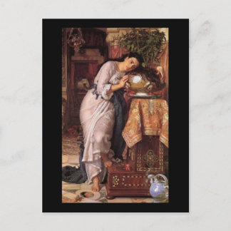 William Holman Hunt Isabella och Basil Pot Vykort