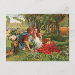 William Holman Hunt, The Hireling Shepherd, Älskar Vykort